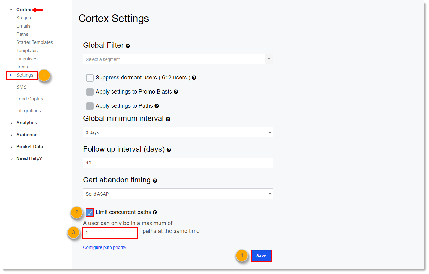 cortex-settings-limit-concurent-paths-option-and-save-button-steps1234.png